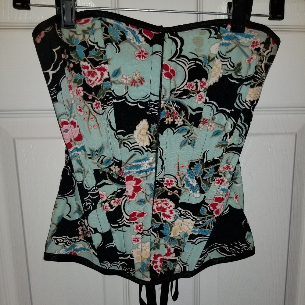 Floral Corset Top